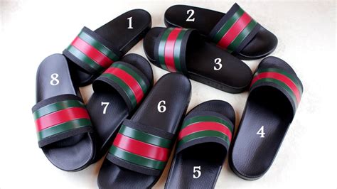 gucci sandals mens fake|faux gucci flip flops.